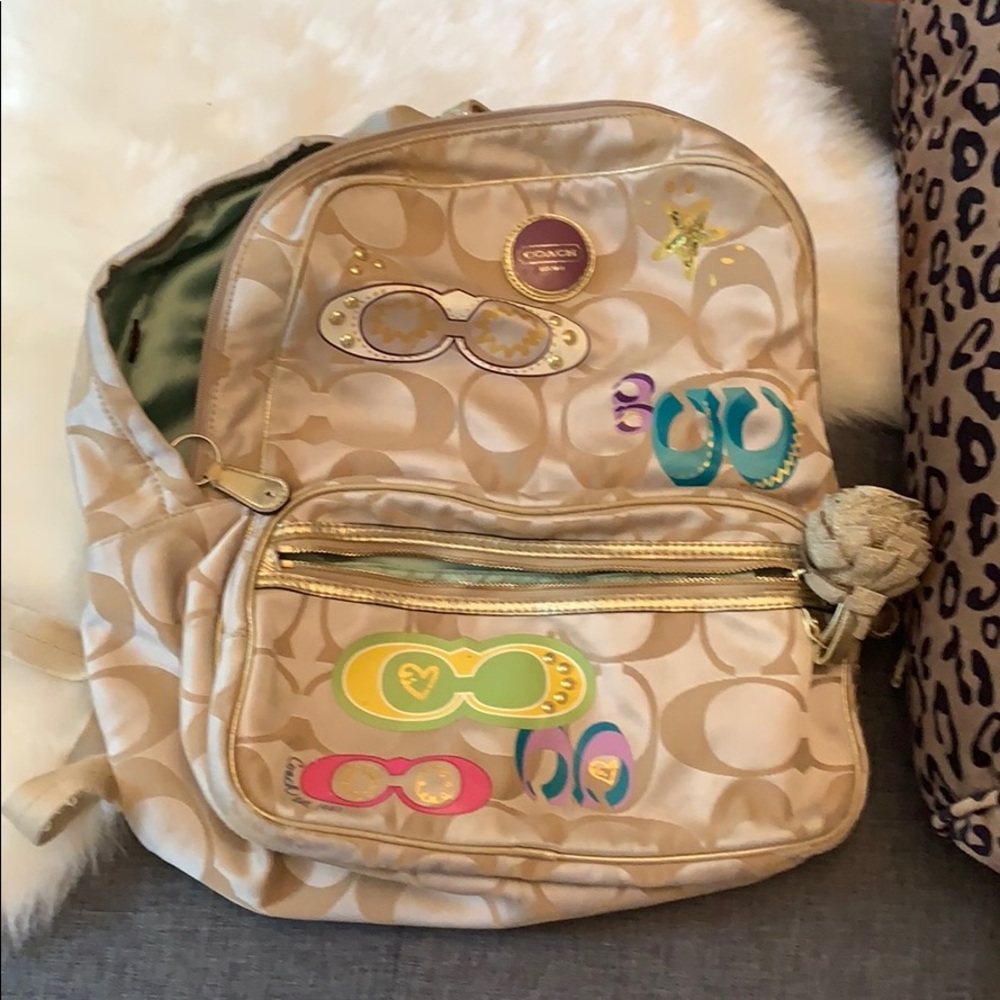 Coach backpack